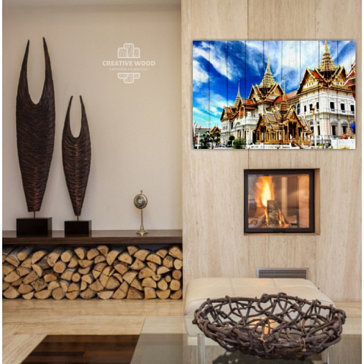 Картины в интерьере артикул Страны - Таиланд Бангкок, Страны, Creative Wood